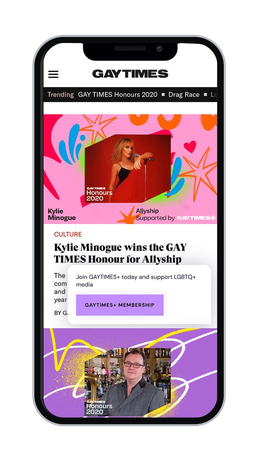 Article page on a phone