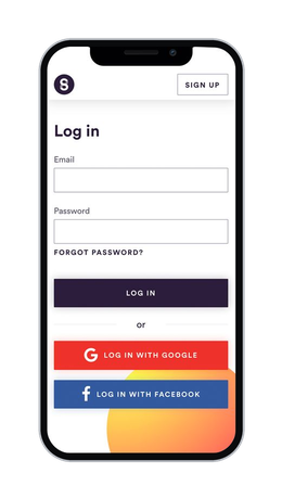 Login on a phone