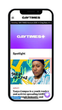 Spotlight on a phone